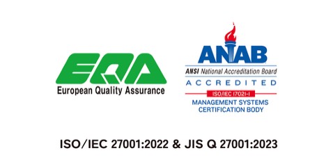 EQA ANAB ISO/IEC 27001:2022 & JIS Q 27001:2023