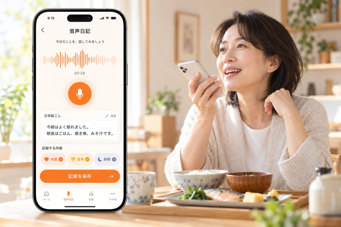 音声日記